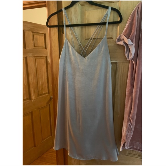 Mauve Swing Dress - Picture 1 of 3